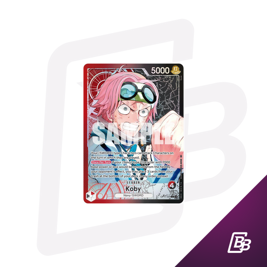 Koby [Alternate Art] #001 A Fist of Divine Speed [OP11]