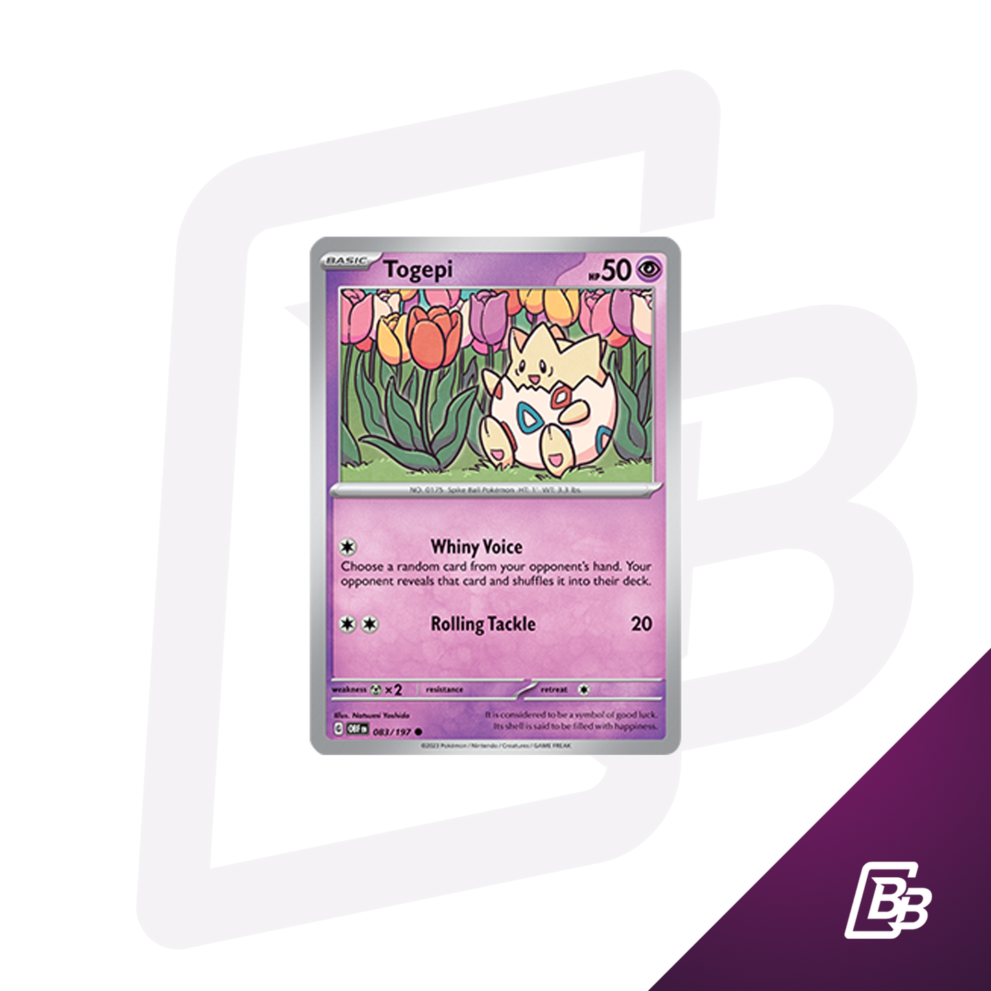 Togepi #083 Obsidian Flames [OBF EN]