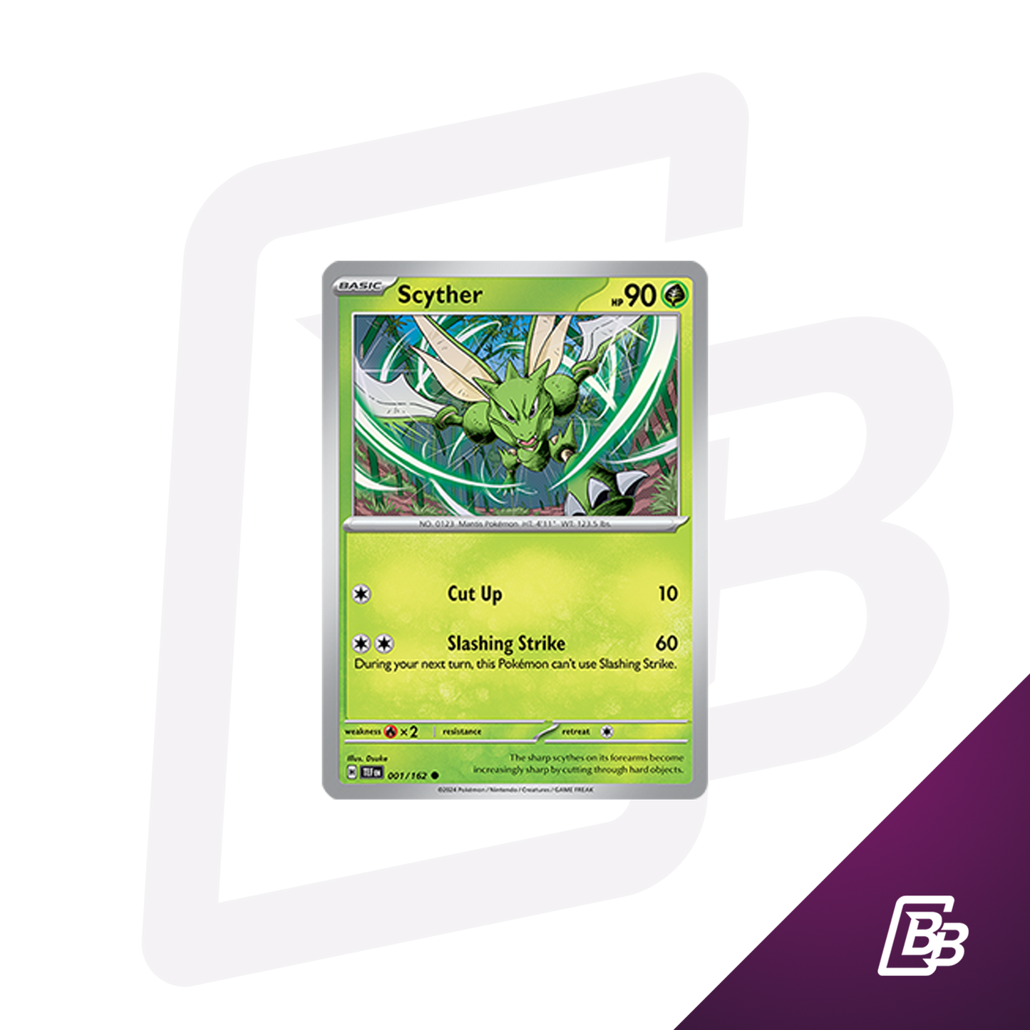 Scyther #001 Temporal Forces [TEF EN]